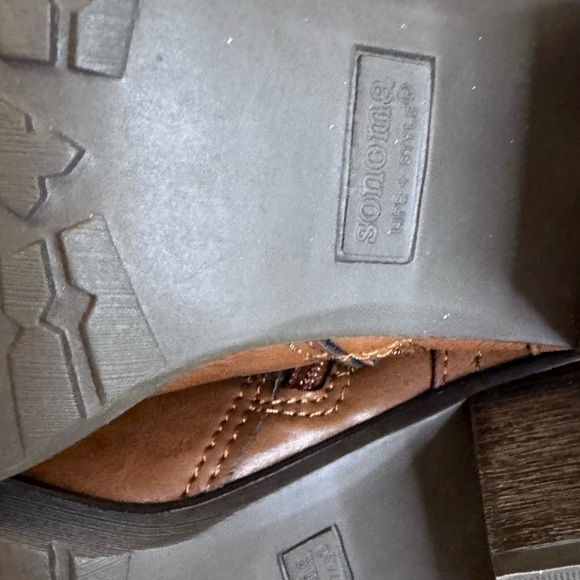 Sonoma Brown Lace Up Riding Boots with Buckle Straps - Picture 8 of 10